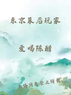 东京幕后玩家