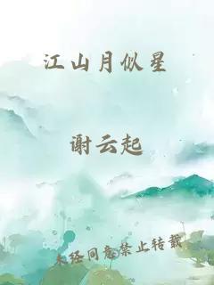 江山月似星